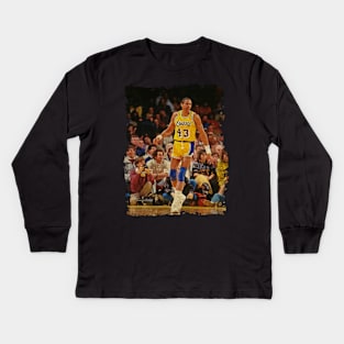 Mychal Thompson, 1988 Kids Long Sleeve T-Shirt